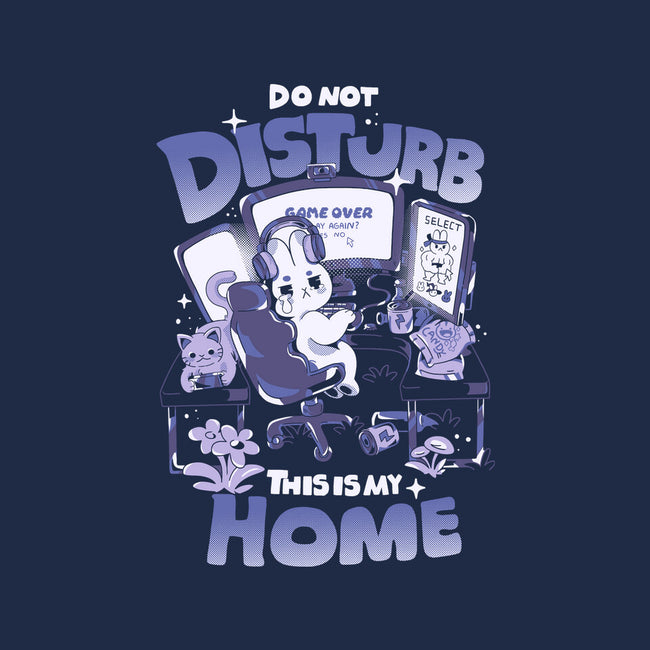 Do Not Disturb Gamer Bunny-Mens-Basic-Tee-yumie