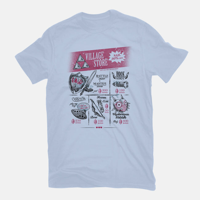 The Village Store-Mens-Heavyweight-Tee-yumie