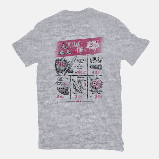 The Village Store-Mens-Heavyweight-Tee-yumie