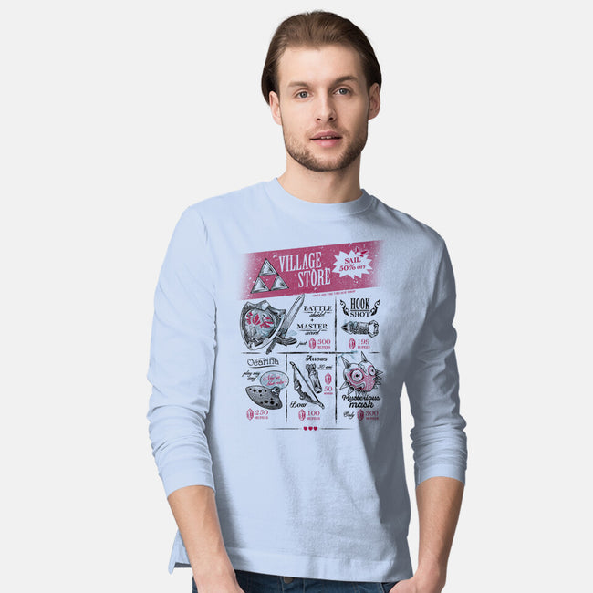 The Village Store-Mens-Long Sleeved-Tee-yumie