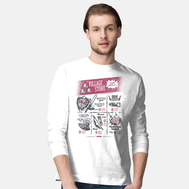 The Village Store-Mens-Long Sleeved-Tee-yumie