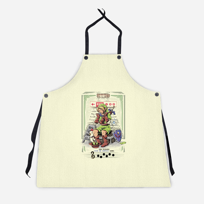 Zelda Sad Song-Unisex-Kitchen-Apron-yumie