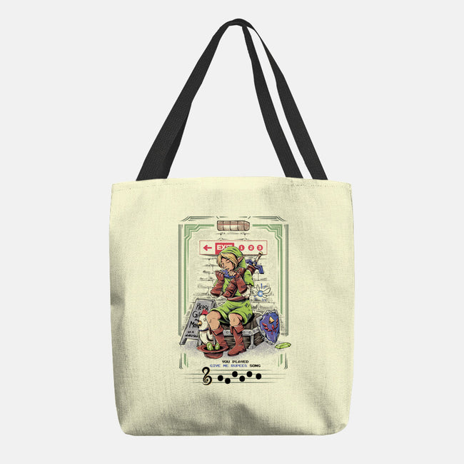 Zelda Sad Song-None-Basic Tote-Bag-yumie