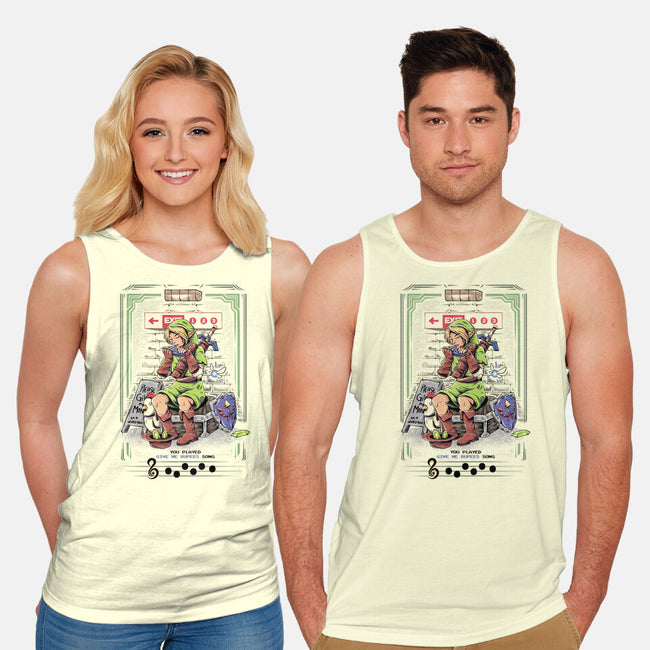 Zelda Sad Song-Unisex-Basic-Tank-yumie