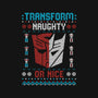 Transform Naughty Or Nice-None-Fleece-Blanket-NMdesign