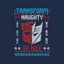 Transform Naughty Or Nice-None-Glossy-Sticker-NMdesign