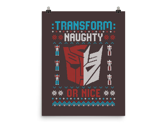 Transform Naughty Or Nice