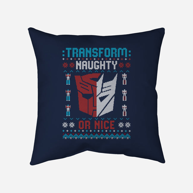 Transform Naughty Or Nice-None-Removable Cover w Insert-Throw Pillow-NMdesign