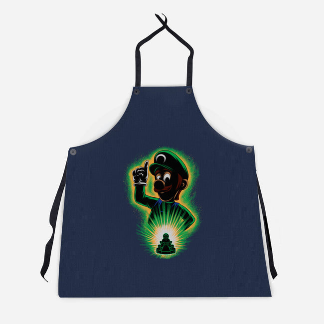 Green Bro Racing-Unisex-Kitchen-Apron-rmatix