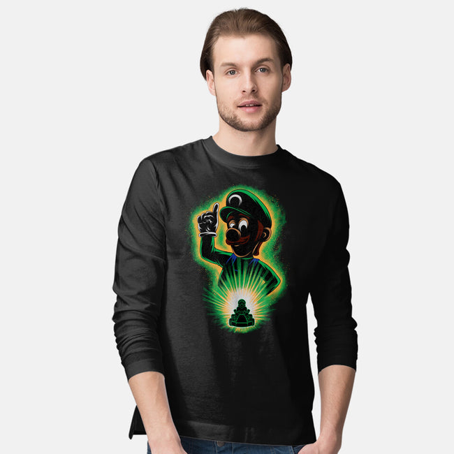 Green Bro Racing-Mens-Long Sleeved-Tee-rmatix