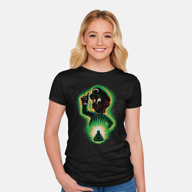 Green Bro Racing-Womens-Fitted-Tee-rmatix