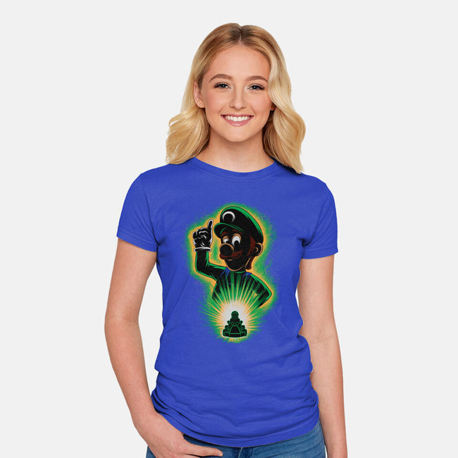 Green Bro Racing-Womens-Fitted-Tee-rmatix