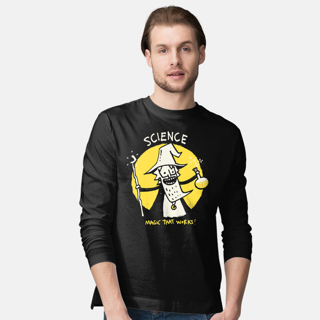 Science Has The Solutions-Mens-Long Sleeved-Tee-Wenceslao A Romero