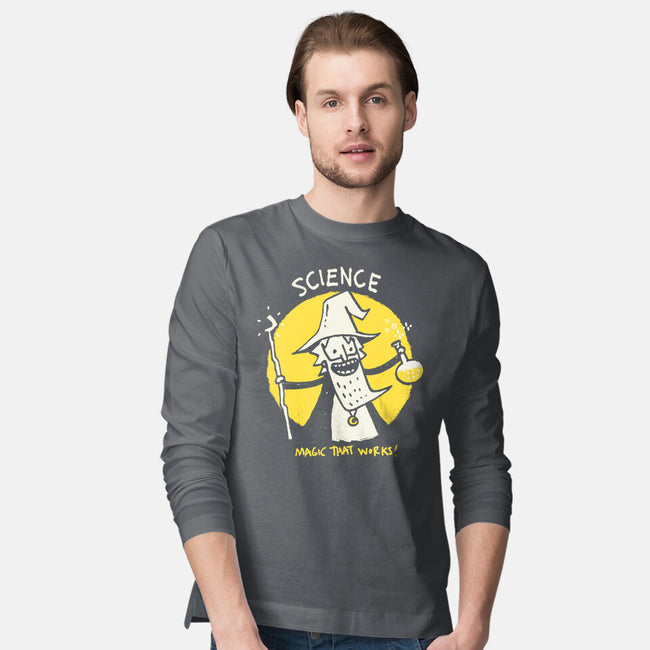 Science Has The Solutions-Mens-Long Sleeved-Tee-Wenceslao A Romero