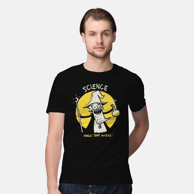 Science Has The Solutions-Mens-Premium-Tee-Wenceslao A Romero