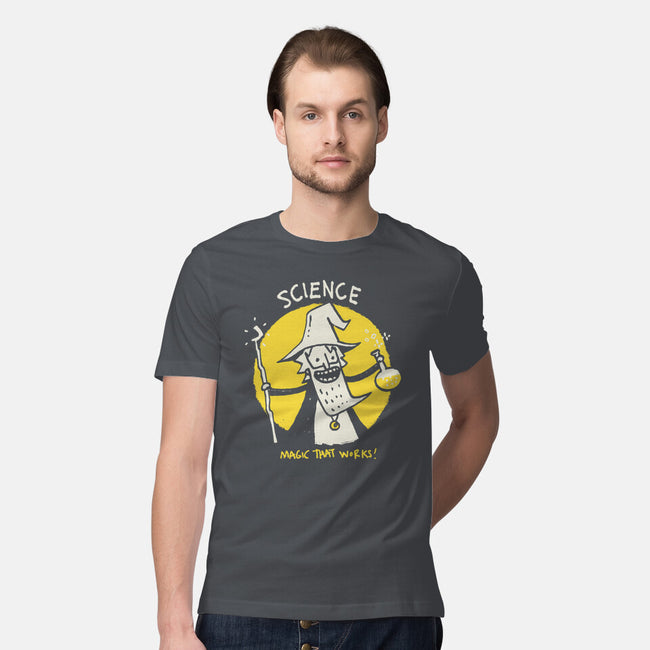 Science Has The Solutions-Mens-Premium-Tee-Wenceslao A Romero