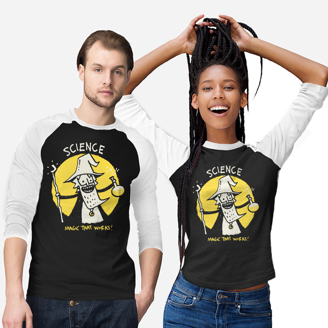 Science Has The Solutions-Unisex-Baseball-Tee-Wenceslao A Romero