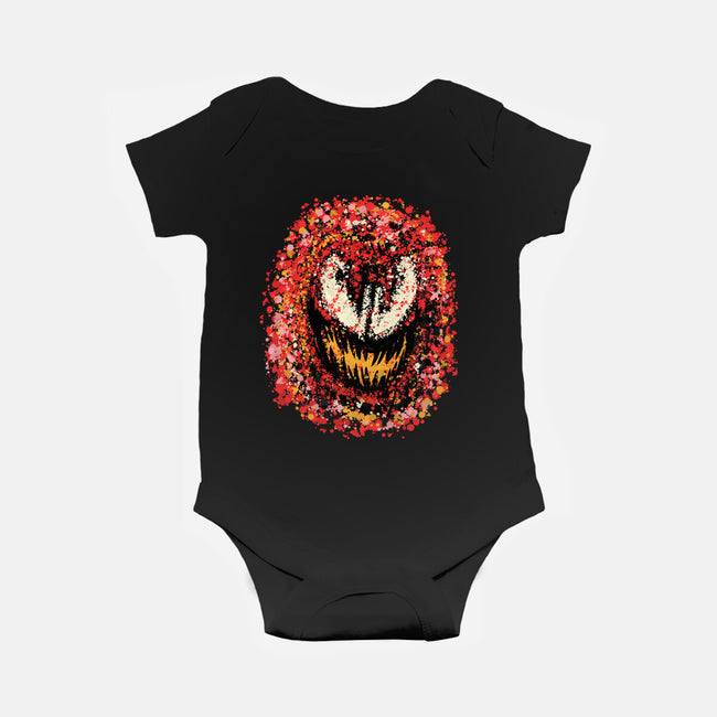 Pollock Carnage-Baby-Basic-Onesie-nickzzarto