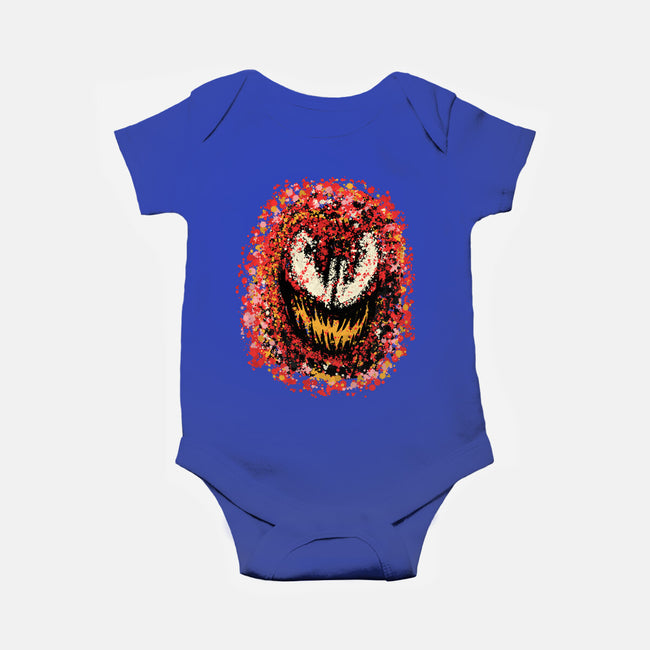 Pollock Carnage-Baby-Basic-Onesie-nickzzarto