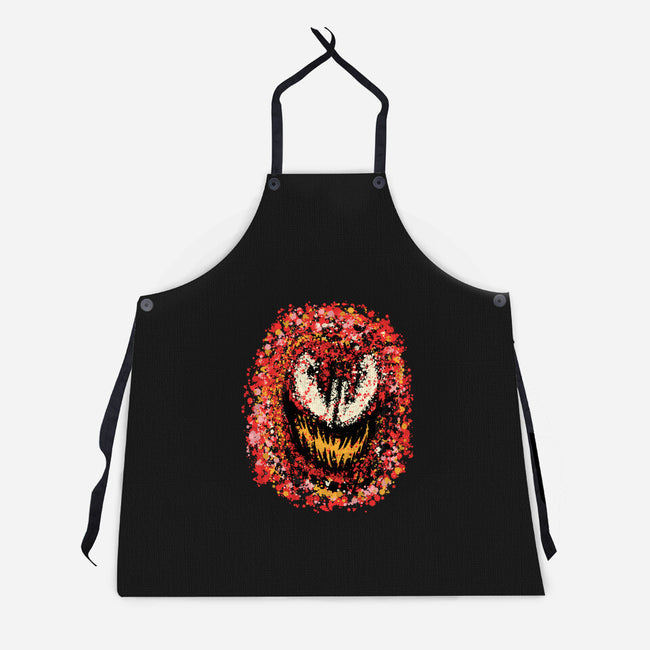 Pollock Carnage-Unisex-Kitchen-Apron-nickzzarto