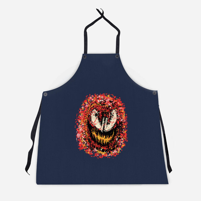 Pollock Carnage-Unisex-Kitchen-Apron-nickzzarto