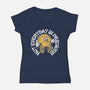 Not Everyday Is Precious-Womens-V-Neck-Tee-Nemons