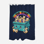 Dumpster On Fire I'm Fine Cat-None-Polyester-Shower Curtain-worlddominationforcats