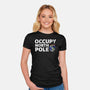 Occupy North Pole-Womens-Fitted-Tee-Boggs Nicolas