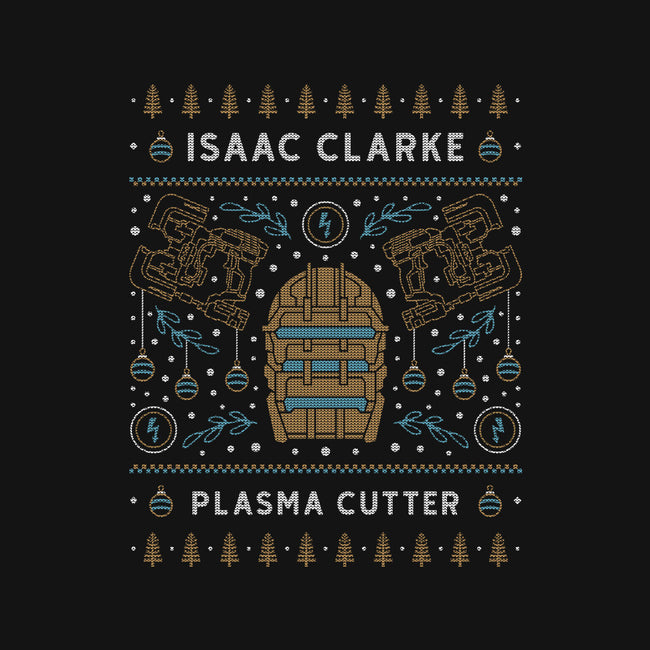 Isaac Clarke Ugly Sweater-Unisex-Basic-Tee-LAGELANTEE