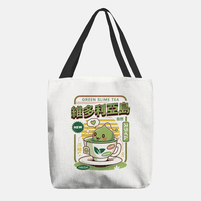 Ramuramu Valley Green Tea-None-Basic Tote-Bag-LAGELANTEE