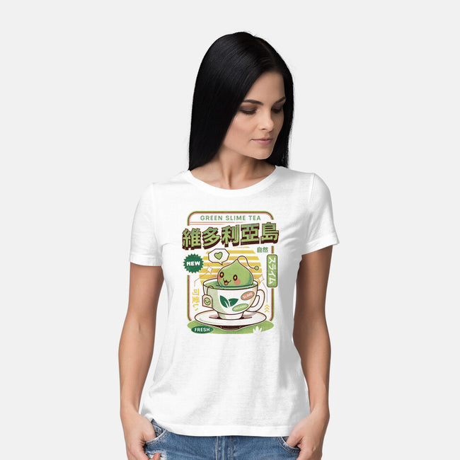 Ramuramu Valley Green Tea-Womens-Basic-Tee-LAGELANTEE