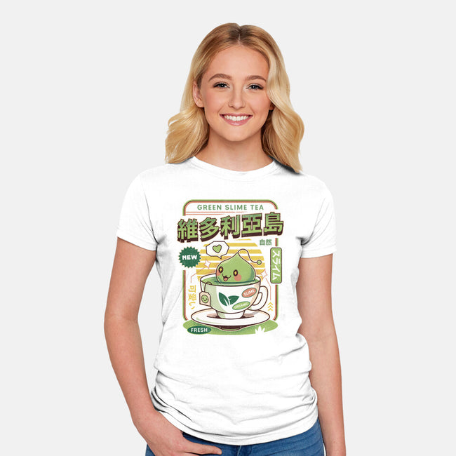 Ramuramu Valley Green Tea-Womens-Fitted-Tee-LAGELANTEE