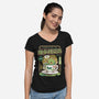 Ramuramu Valley Green Tea-Womens-V-Neck-Tee-LAGELANTEE