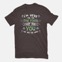 Here For The Food-Womens-Basic-Tee-NMdesign