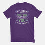 Here For The Food-Mens-Premium-Tee-NMdesign