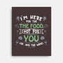 Here For The Food-None-Stretched-Canvas-NMdesign