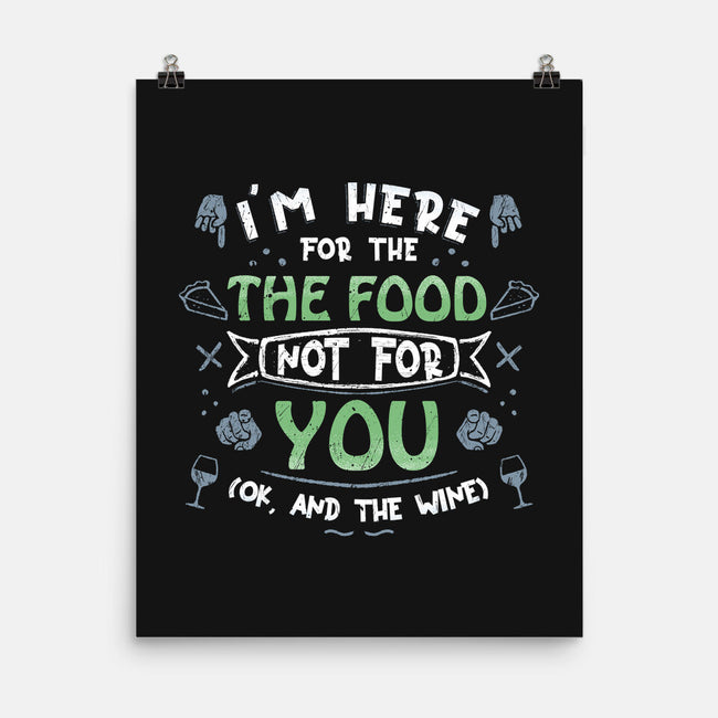 Here For The Food-None-Matte-Poster-NMdesign