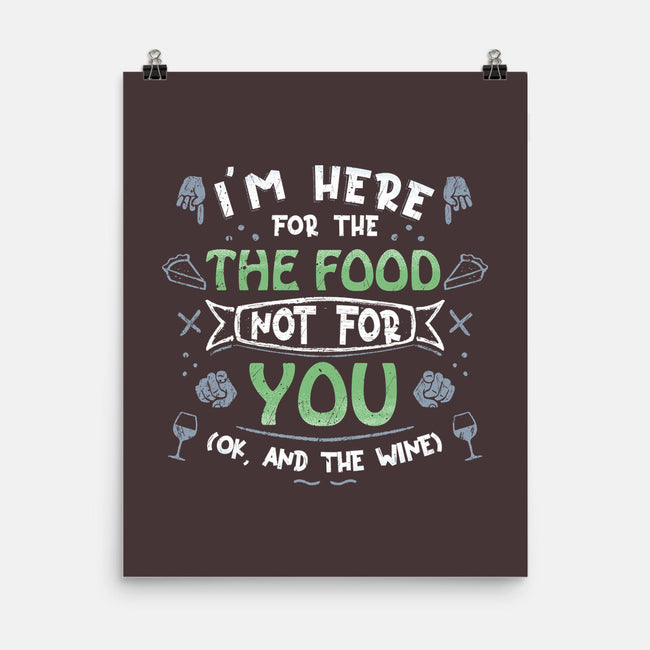 Here For The Food-None-Matte-Poster-NMdesign