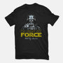 Here By Force-Womens-Fitted-Tee-NMdesign