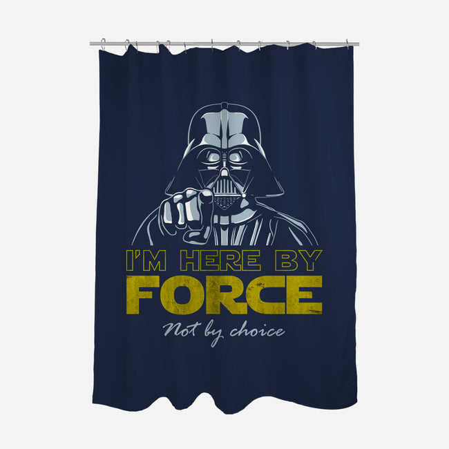 Here By Force-None-Polyester-Shower Curtain-NMdesign