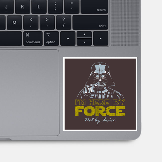 Here By Force-None-Glossy-Sticker-NMdesign