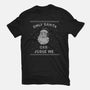 Only Santa Can Judge Me-Youth-Basic-Tee-kg07