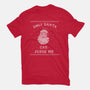 Only Santa Can Judge Me-Womens-Fitted-Tee-kg07