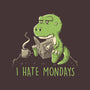 I Hate Mondays-None-Removable Cover w Insert-Throw Pillow-koalastudio