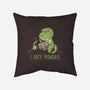 I Hate Mondays-None-Removable Cover w Insert-Throw Pillow-koalastudio