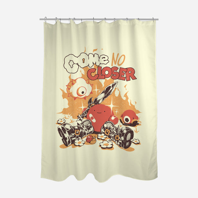 Come No Closer-None-Polyester-Shower Curtain-ilustrata