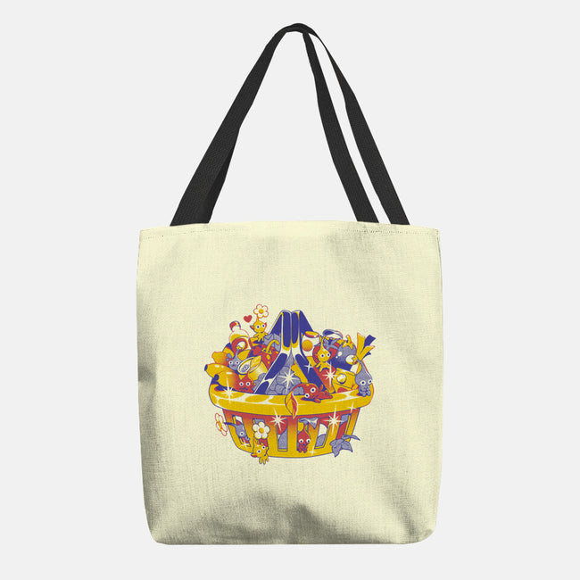 Basket Of Creatures-None-Basic Tote-Bag-ilustrata