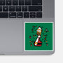 A Christmas Bush-None-Glossy-Sticker-SuperEdu