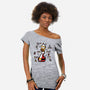 A Christmas Bush-Womens-Off Shoulder-Tee-SuperEdu