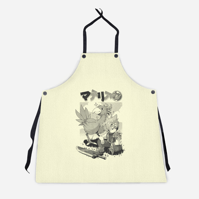 Materia Tale-Unisex-Kitchen-Apron-ilustrata